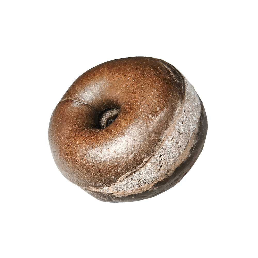 Kaakao-suklaakermajuustobagel Kaakao-suklaakermajuustobagel
