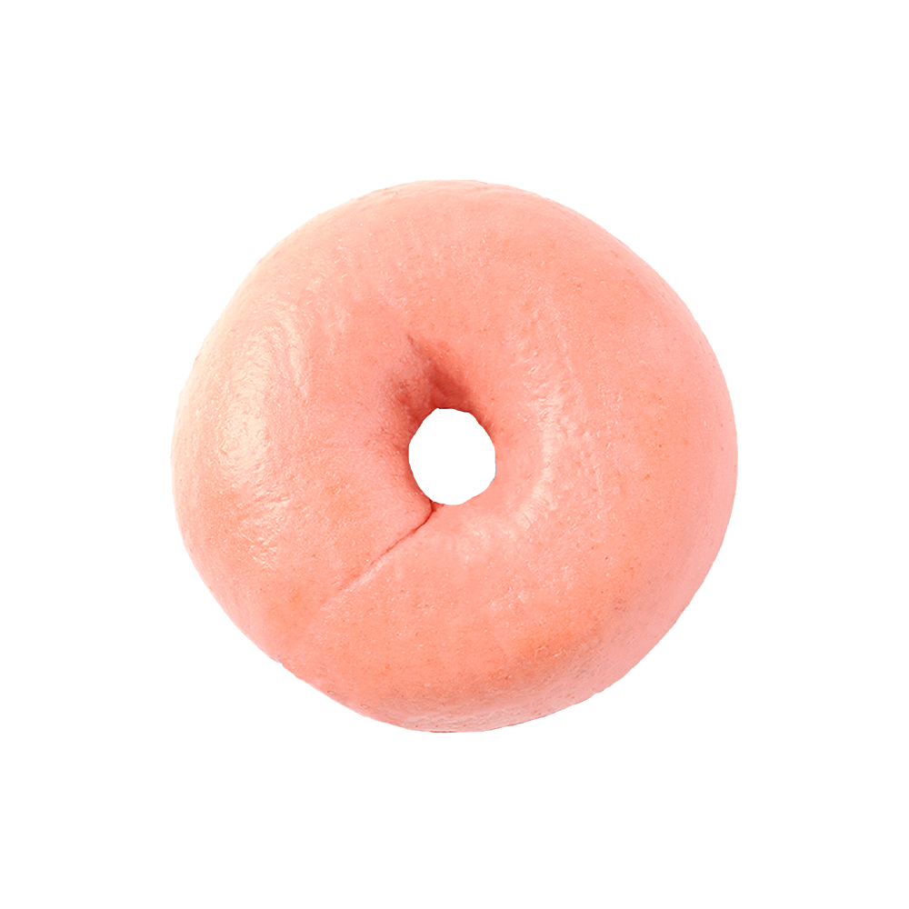 Uuden-Seelannin kermajuusto Rose Cream Cheese Bagel