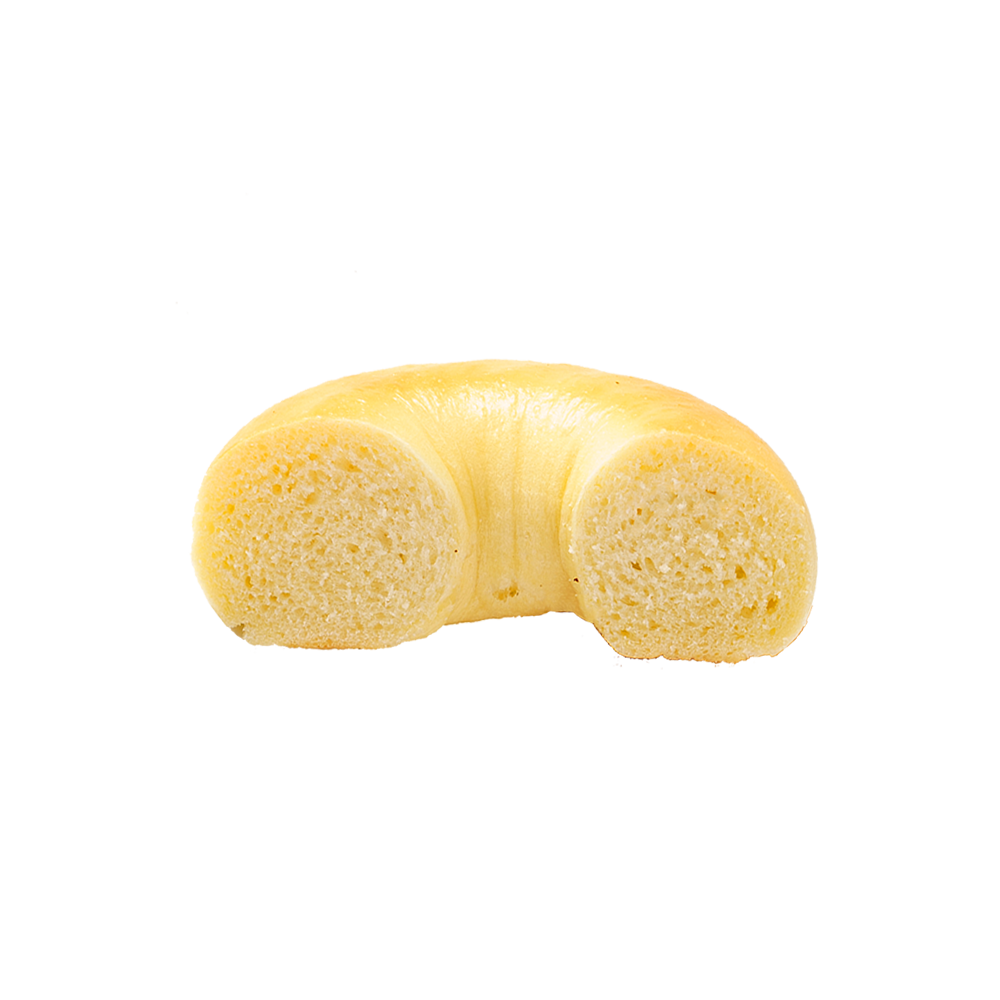 Kiiltävä ja hauras tavallinen bageli